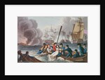 Anecdote at the Battle of Trafalgar by William Heath