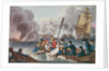 Anecdote at the Battle of Trafalgar by William Heath
