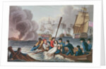 Anecdote at the Battle of Trafalgar by William Heath