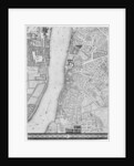 A Map of Lambeth and Vauxhall, London, 1746 by John Rocque