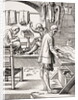 Tailor, reproduction of a woodcut by Jost Amman from 'Le Moyen Age et La Renaissance' by Paul Lacroix published 1847 by French School