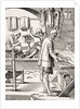 Tailor, reproduction of a woodcut by Jost Amman from 'Le Moyen Age et La Renaissance' by Paul Lacroix published 1847 by French School
