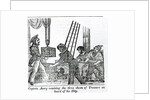 Captain Avery receiving three chests of Treasure on board of his Ship by English School