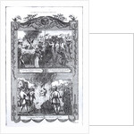 Men and women burned at the stake in 1557, from an edition of 'Acts and Monuments' by John Foxe by School English