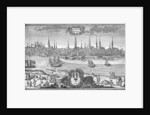 View of Hamburg, c.1710-50 by Martin Engelbrecht