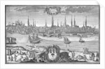 View of Hamburg, c.1710-50 by Martin Engelbrecht