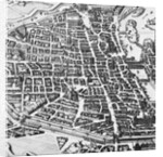 Map of Paris, 1620 by German School