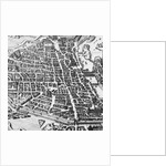 Map of Paris, 1620 by German School