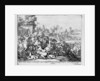 Duc de Schomberg and Doctor Walker are killed at the Battle of the Boyne, 1690 by Adriaan Schoonebeek