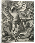 Hereward cutting his way through the Norman host by James Cooper