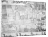 Detail of the plan of Kensington Palace by Joshua Rhodes, 1764 by George Bickham