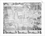 Detail of the plan of Kensington Palace by Joshua Rhodes, 1764 by George Bickham