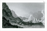 Franklin's expedition first detained by the ice, 1826 by George (after) Back