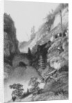 Portage in Hoarfrost River, 1836 by George Back (after)