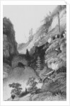 Portage in Hoarfrost River, 1836 by George Back (after)