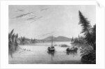 View from Morgan's Rocks in Hill River by Edward Francis Finden
