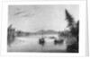 View from Morgan's Rocks in Hill River by Edward Francis Finden