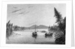View from Morgan's Rocks in Hill River by Edward Francis Finden