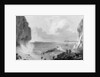 Franklin's expedition landing in a storm,1821 by George Back