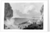 Franklin's expedition landing in a storm,1821 by George Back