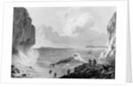Franklin's expedition landing in a storm,1821 by George Back