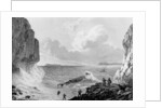 Franklin's expedition landing in a storm,1821 by George Back