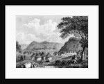 View of Kamalia village from 'Travels in the interior districts of Africa', 1799 by Mungo Park (after)