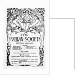 The Fabian Society Report, 1886-7 by Walter Crane