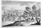 The Mistake a Satyrical Print on a late Battle near M-d-n in G-r-m-y, c.1759 by English School