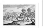 The Mistake a Satyrical Print on a late Battle near M-d-n in G-r-m-y, c.1759 by English School