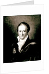 Johann Wolfgang Goethe by German School