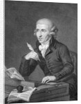 Joseph Haydn engraved by Schiavonnetti, 1792 by Ludwig Guttenbrunn