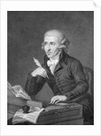 Joseph Haydn engraved by Schiavonnetti, 1792 by Ludwig Guttenbrunn