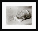 Felix Mendelssohn on his deathbed, c.1847 by Rudolf Julius Benno Huebner
