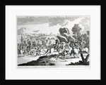 Battle of Minden, 1st August 1759 by English School