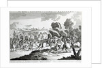 Battle of Minden, 1st August 1759 by English School