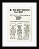The Play called the foure PP, c. 1530 by English School