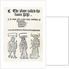 The Play called the foure PP, c. 1530 by English School