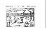 Boys' sport from 'Orbis Sensualium Pictus', 1658 by John Amos Comenius
