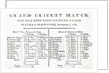 Result of first cricket match played in Scotland, 1785 by English School