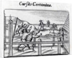Boys' races from 'Orbis Sensualium Pictus', 1658 by John Amos Comenius
