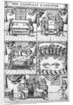 Frontispiece illustration to 'The Compleat Gamester' by Charles Cotton, c.1700 by English School