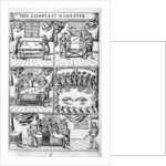 Frontispiece illustration to 'The Compleat Gamester' by Charles Cotton, c.1700 by English School