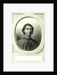 Portrait of Niccolo Machiavelli by Italian School