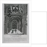 Interior of the Duke's Theatre in Lincoln's Inn Fields during the reign of King Charles II, 1809 by English School