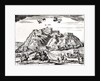 Bietala, fortress of Lama the Great, Kingdom of Lhassa,illustration from 'La Chine illustree' by Athanasius Kircher Amsterdam,1670 by Dutch School