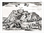 Bietala, fortress of Lama the Great, Kingdom of Lhassa,illustration from 'La Chine illustree' by Athanasius Kircher Amsterdam,1670 by Dutch School