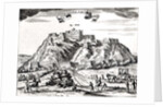 Bietala, fortress of Lama the Great, Kingdom of Lhassa,illustration from 'La Chine illustree' by Athanasius Kircher Amsterdam,1670 by Dutch School