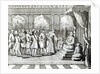 The Viceroy of Canton giving an audience to Commodore Anson from 'George Anson's Voyage around the World in the years 1740-1744' by English School