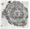 Map of Tenochtitlan from 'Praeclara Ferdinandi Cortesii de Nova Maris Oceani Hispania Narrati' by German School
